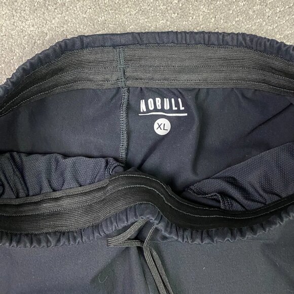 Nobull Joggers Pants Men's XL Black Sweat Gym Running Performance Drawstrings - Picture 6 of 14